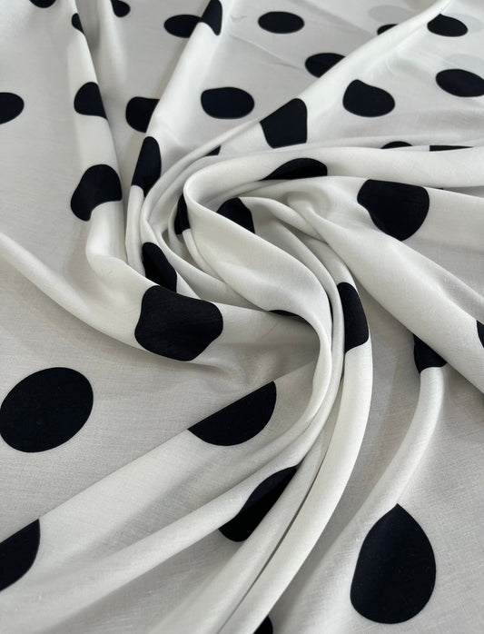 Viscose Estampada Poá - R$ 39,90 metro