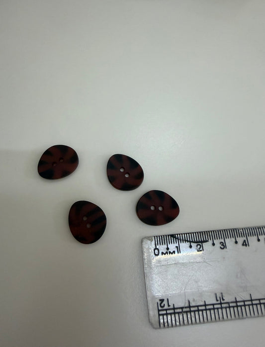 Botão Resina 2 furos- R$ 2,00 unidade