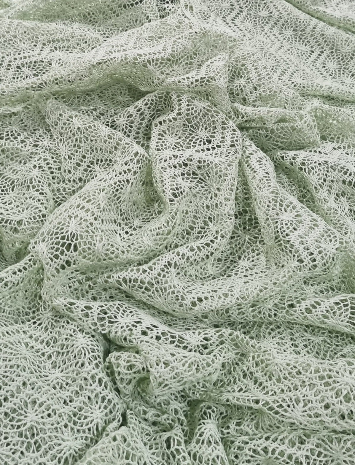 Crochê Verde Pistache - R$ 39,90/Metro