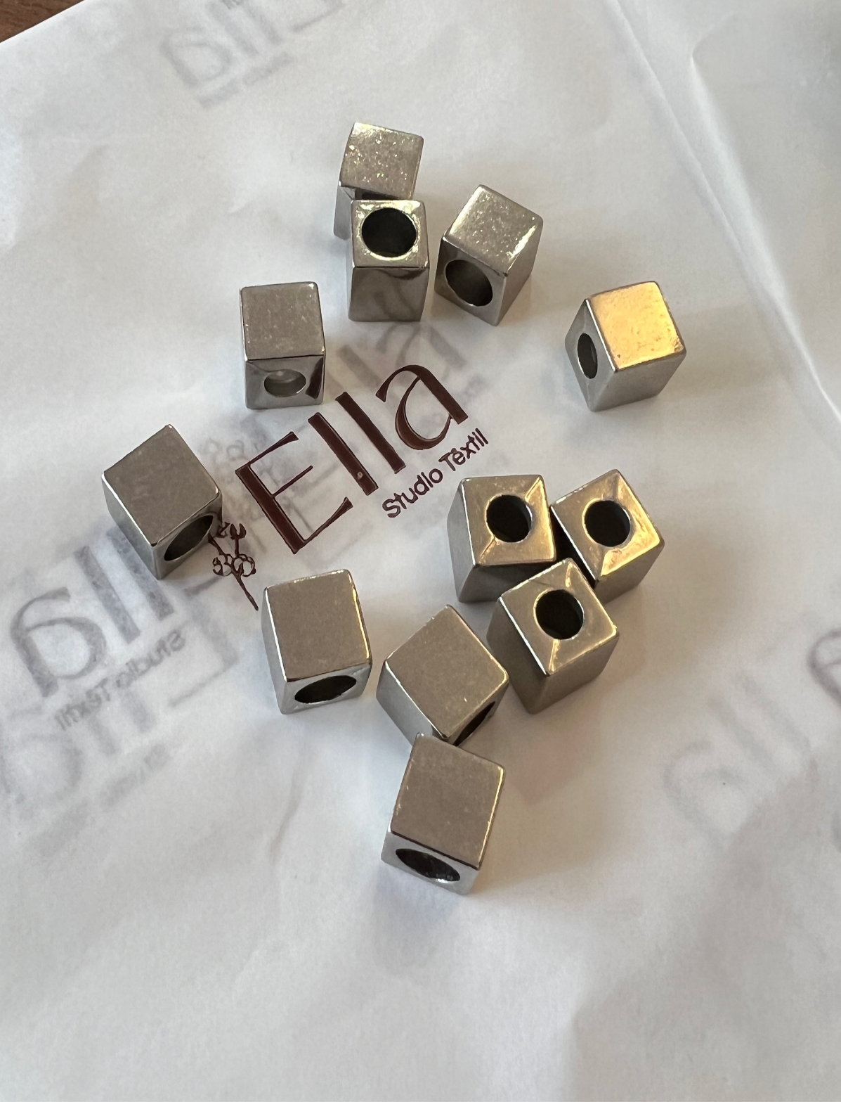 Ponteira em Metal Prata - R$ 2,90/unidade