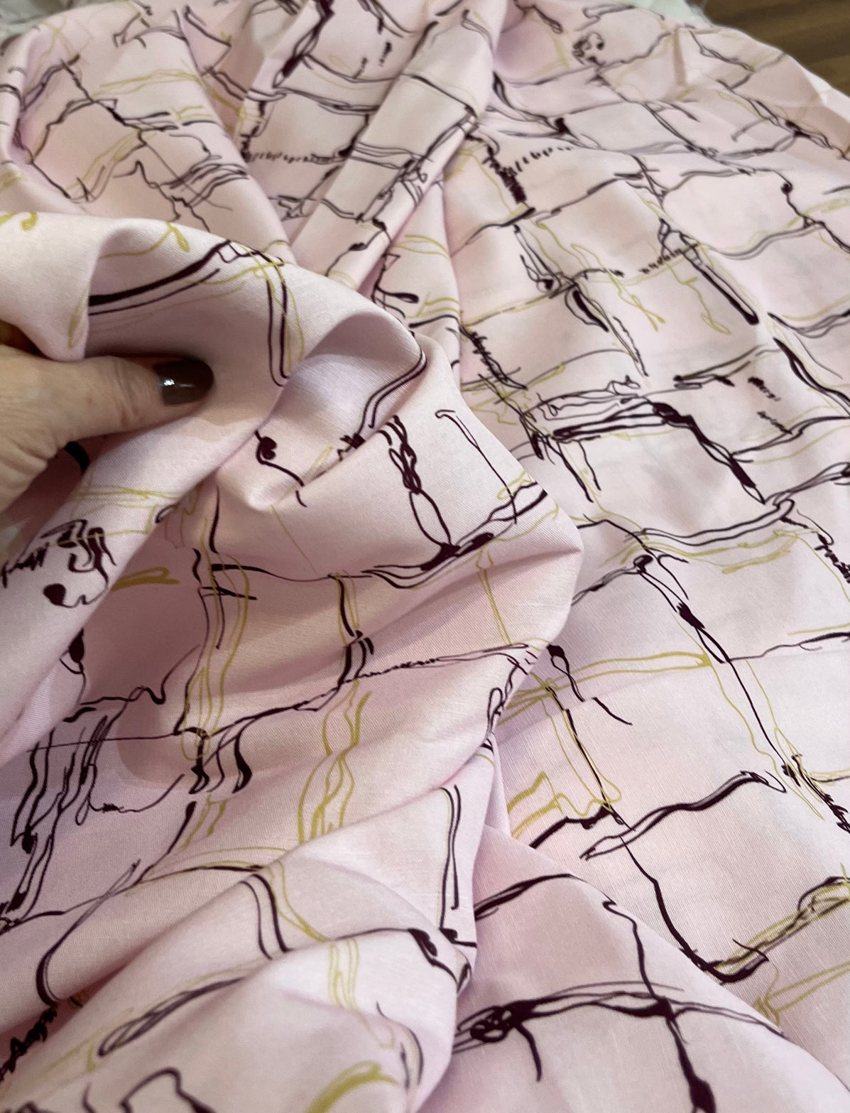 Viscolinho Estampado - R$49,90/metro