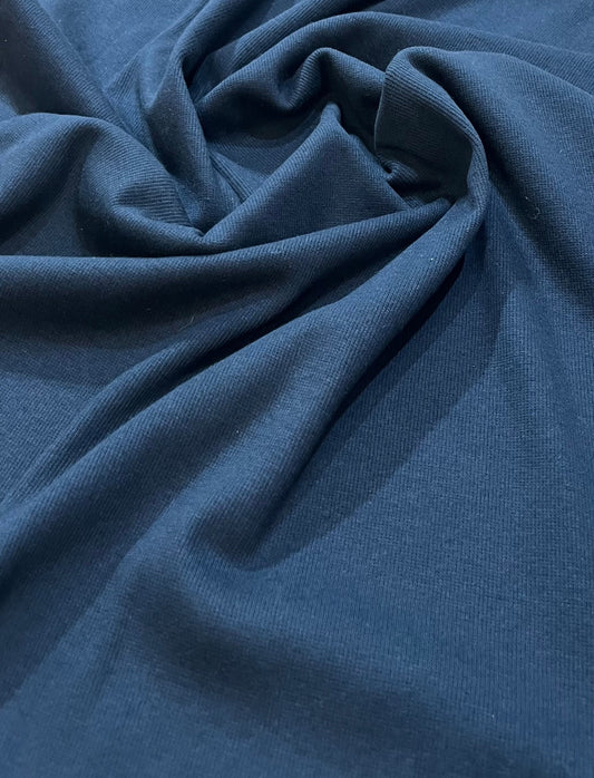 Banca 41 - malha canelada Marinho