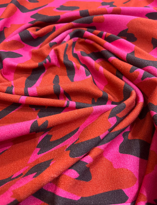 Moletinho estampado animal print - R$ 59,90/metro