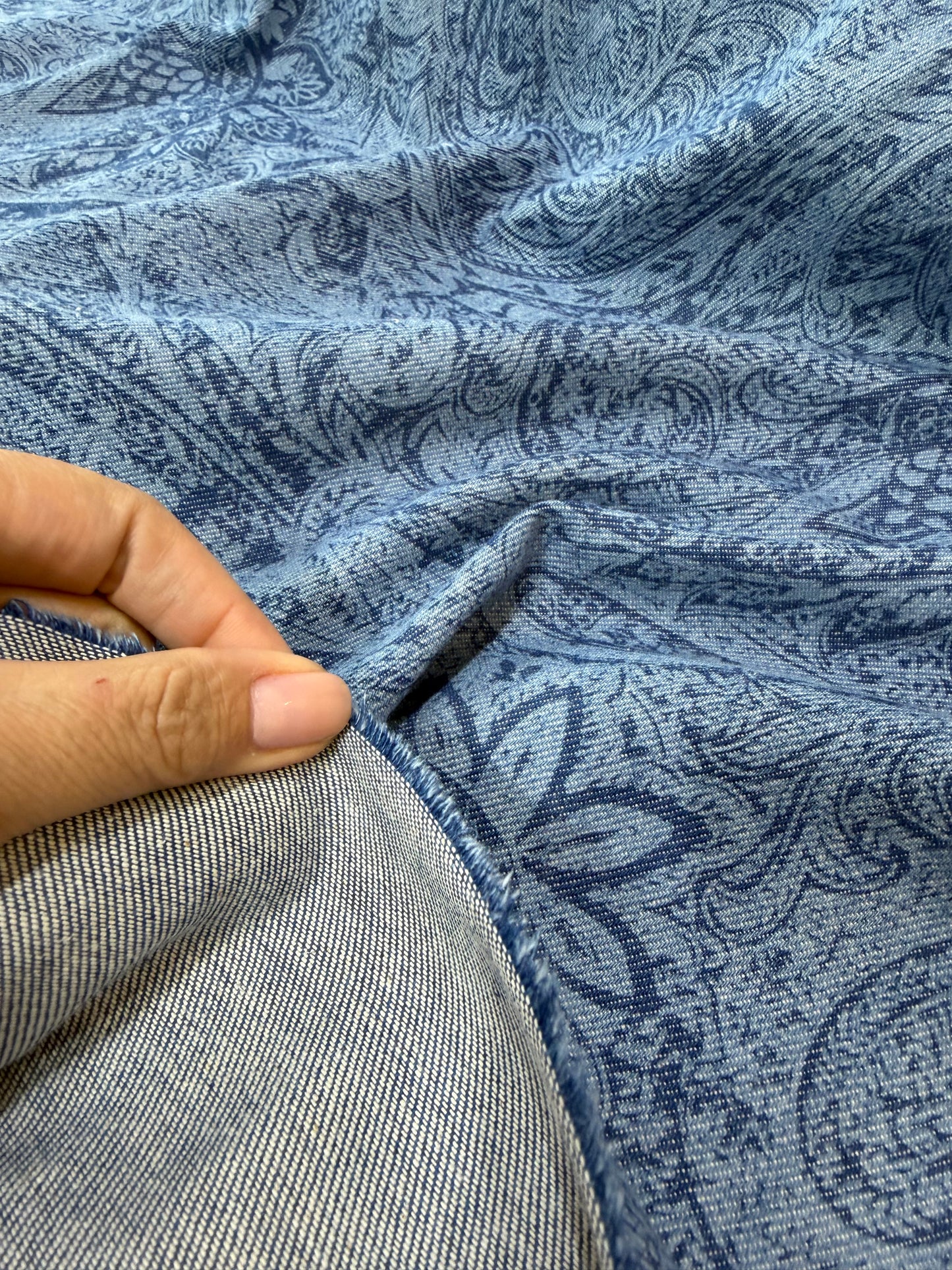 Jeans estampado - R$ 89,90/metro