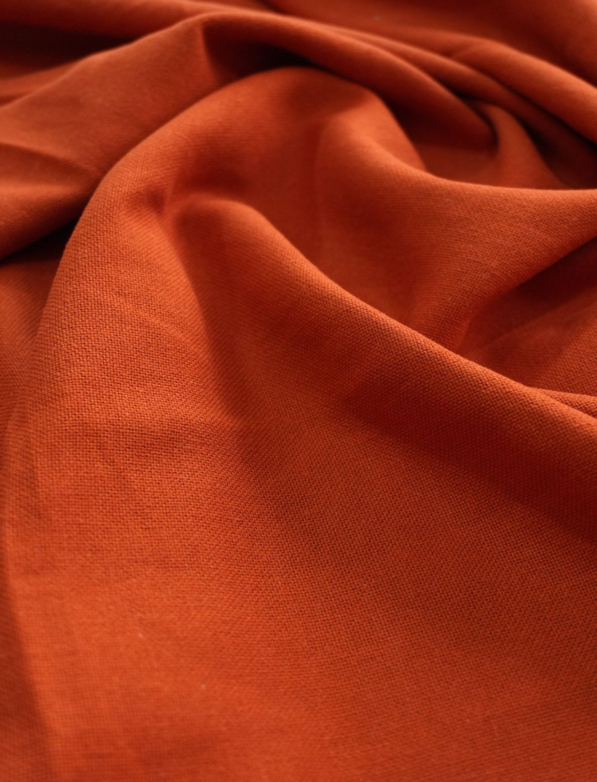 Linho com viscose encorpado Terracota - R$ 69,90/metro