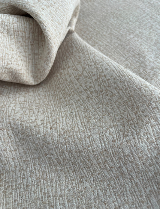 Jacquard Garoa Bege - R$ 79,90/metro