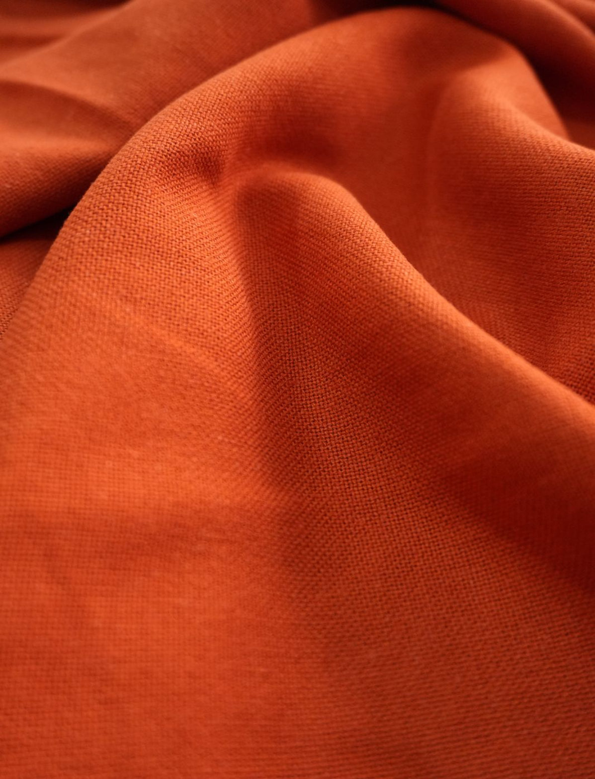 Linho com viscose encorpado Terracota - R$ 69,90/metro