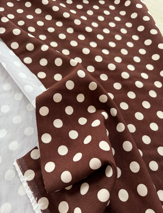 Tencel Poá Estampado - R$ 49,90/metro