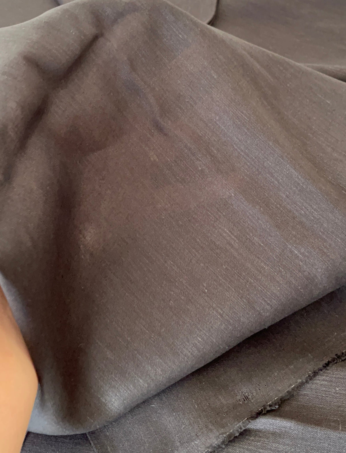 Cambraia de Cânhamo com algodão ,65% Cânhamo e 35% algodão- cortes de 2 Metros - R$ 89,90/corte