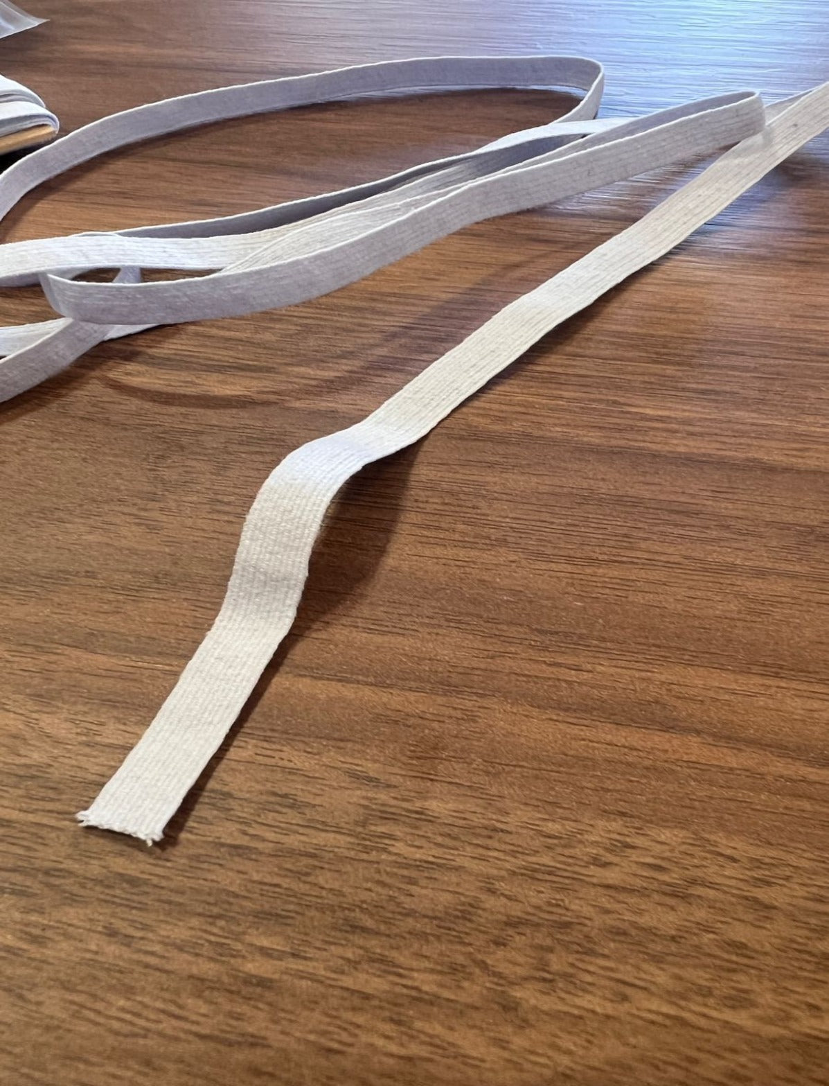 Elastico São José 7mm Branco - R$ 1,80/metro