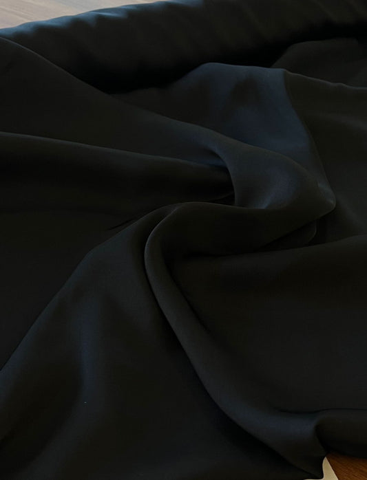 Viscose Acetinada Preto - R$ 49,90/metro