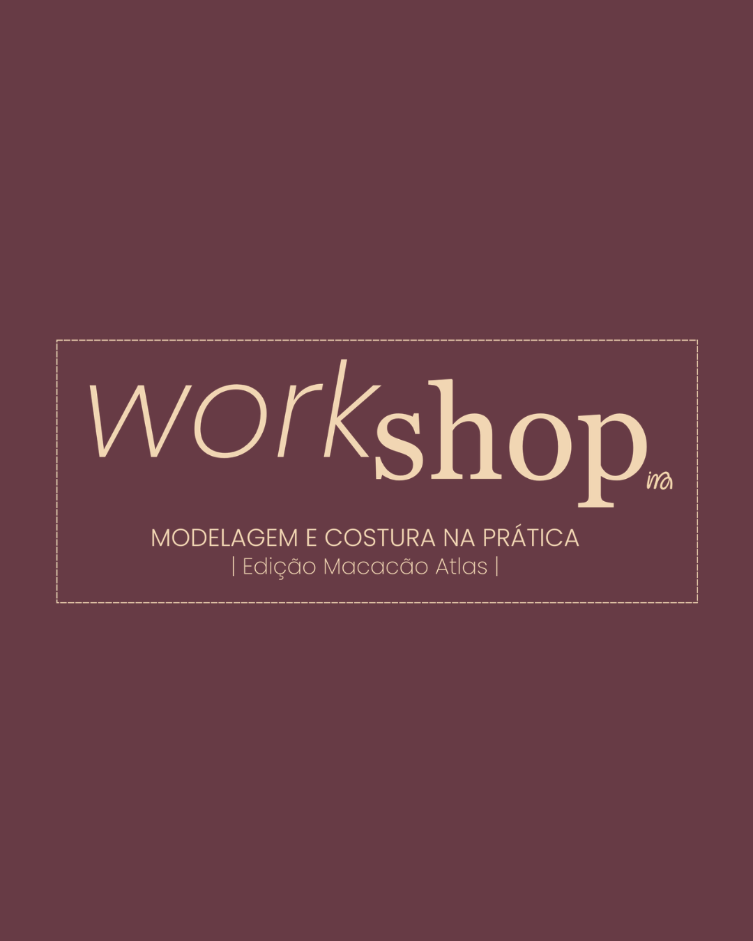 VENDA OFICIAL WORKSHOP