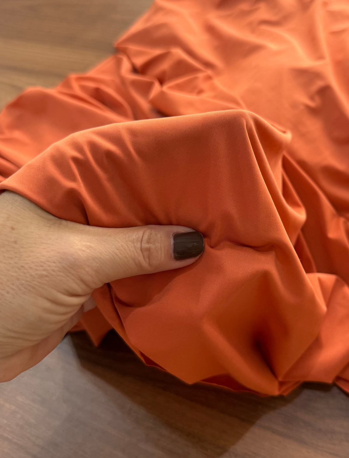Malha de poliamida Terracota - R$ 34,90/metro