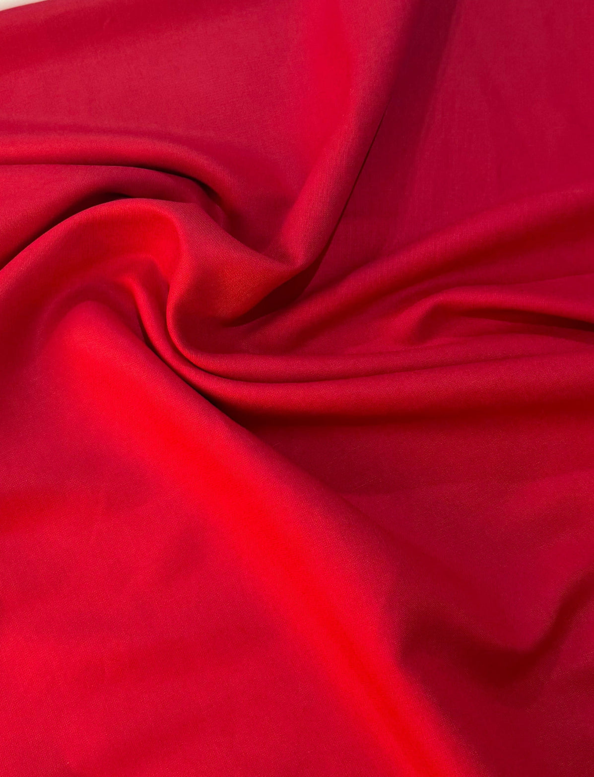 Linho com viscose encorpado Vermelho Tomate
