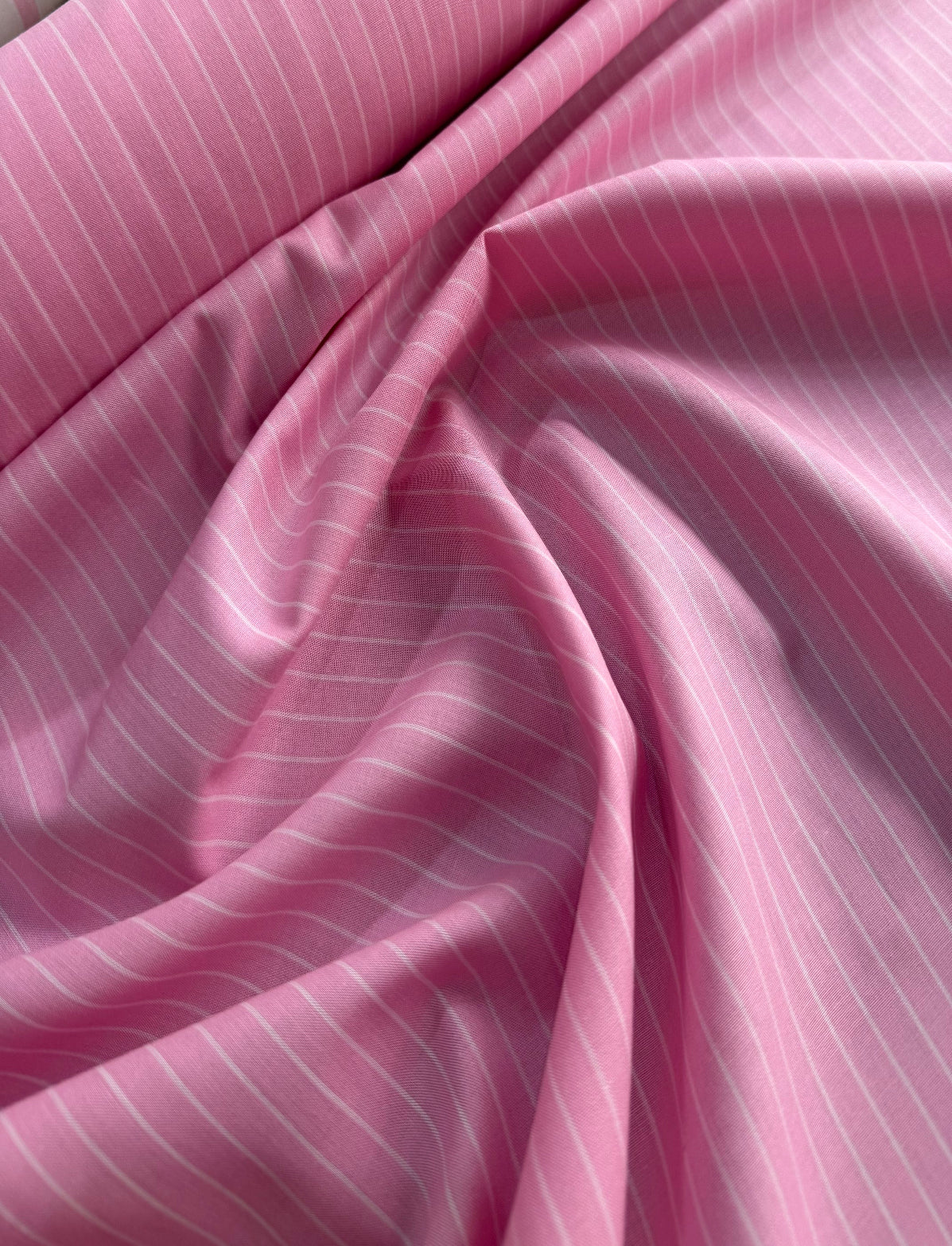 Camisaria 100% algodão Egípcio Rosa/branco