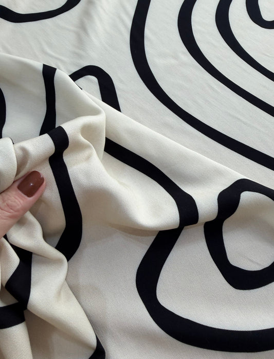 Viscose Ecovero Estampa orgânica- R$ 49,90