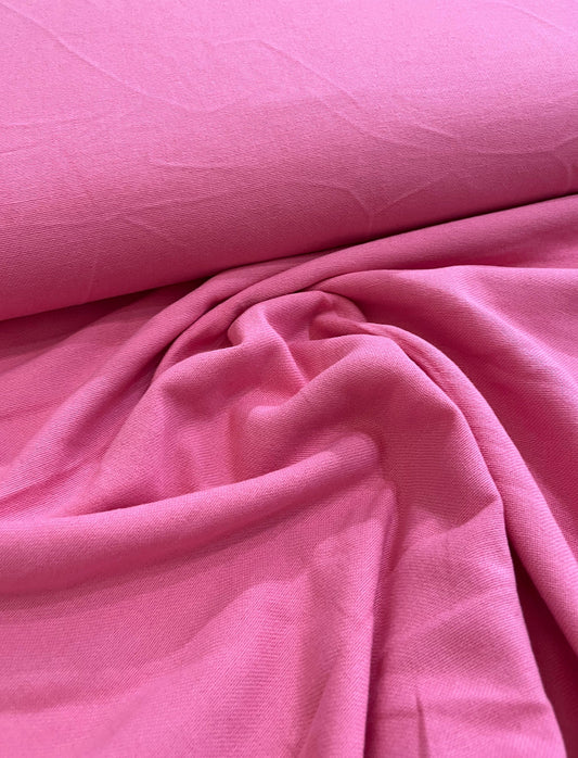 Linho com viscose encorpado Rosa Sustentável  - R$ 69,90/metro