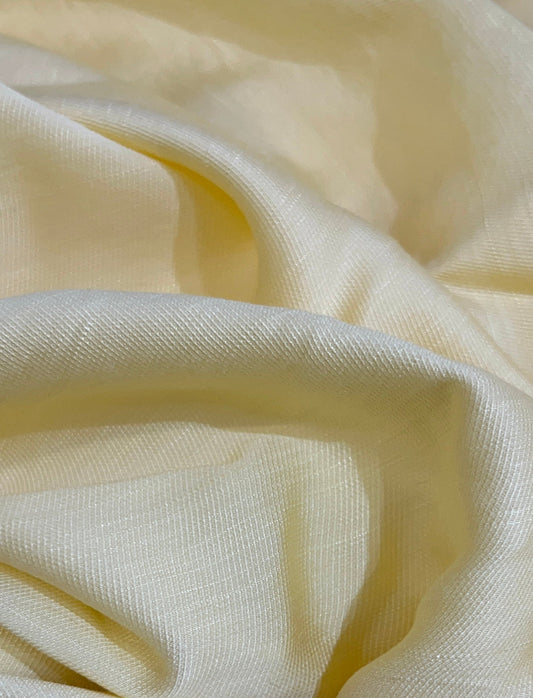 Viscose com Poliamida Amarelo Manteiga - R$ 39,90/metro