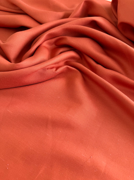 Viscose com cânhamo Terracota - R$ 59,90/metro
