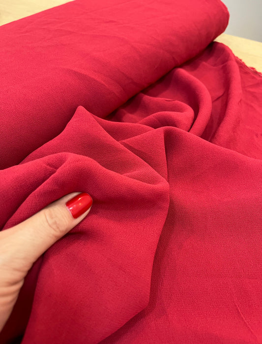 Crepe de viscose Marsala - R$ 39,90/metro