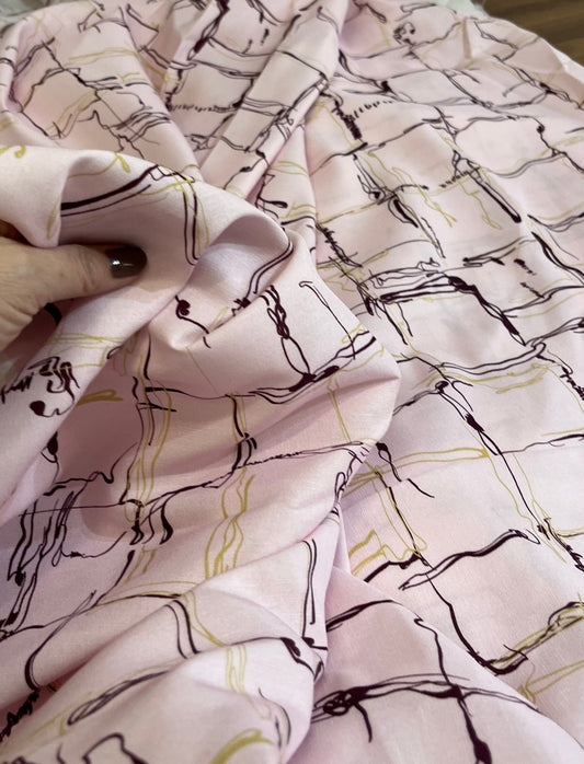Viscolinho Estampado - R$49,90/metro
