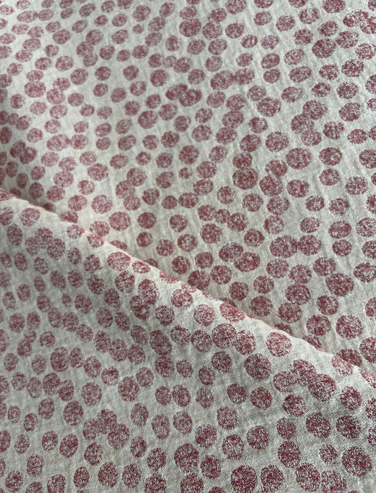 Jacquard Poá Vinho - R$ 79,90/metro