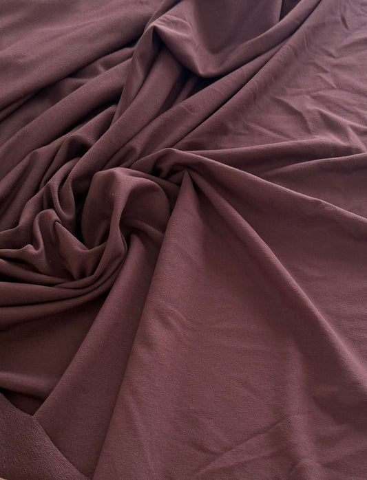 Moletinho de viscose Marrom Café - R$ 59,90/metro