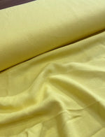 Linho com viscose encorpado Amarelo Sustentável