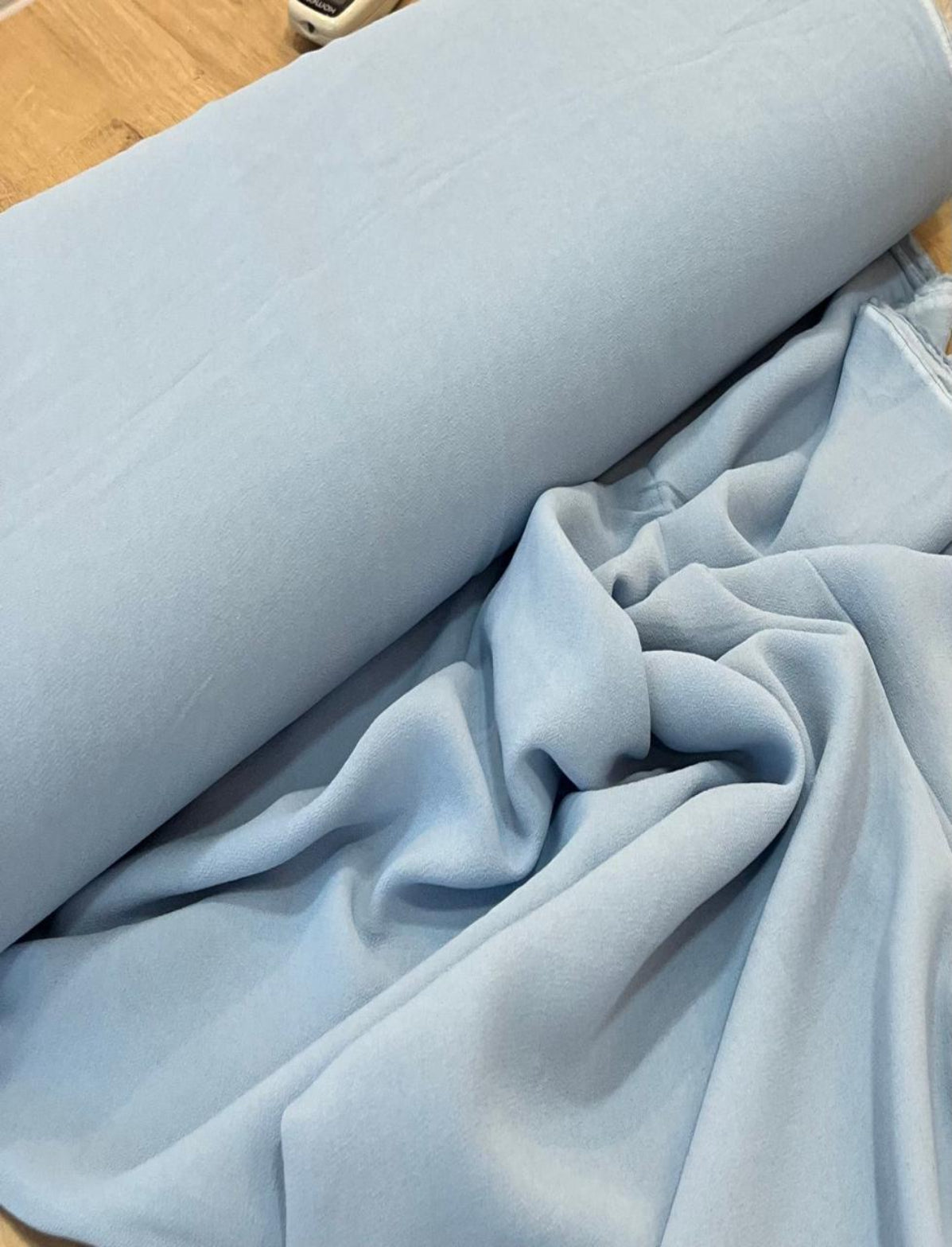 Kit Blusa Duna Crepe Azul Céu