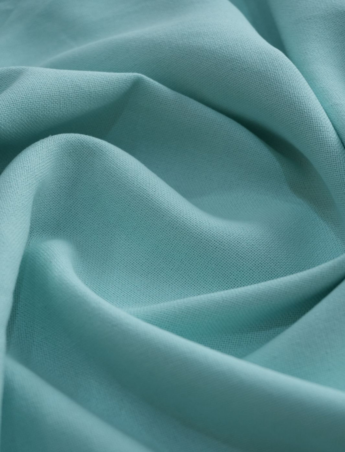 Linho com viscose encorpado Azul sustentável