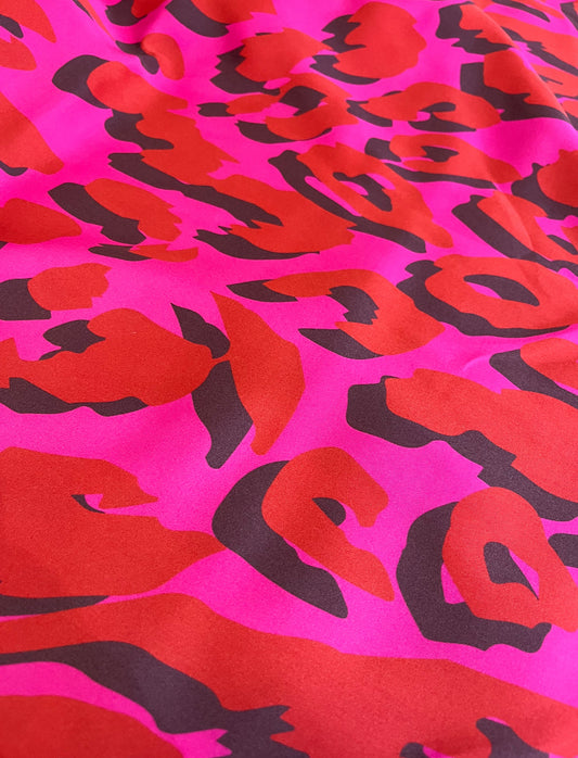 Viscose acetinada Animal Print - R$ 49,90/metro