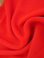 Crepe de viscose vermelho