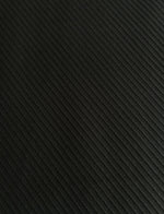 Algodão Maquinetado com efeito textura diagonal Preto