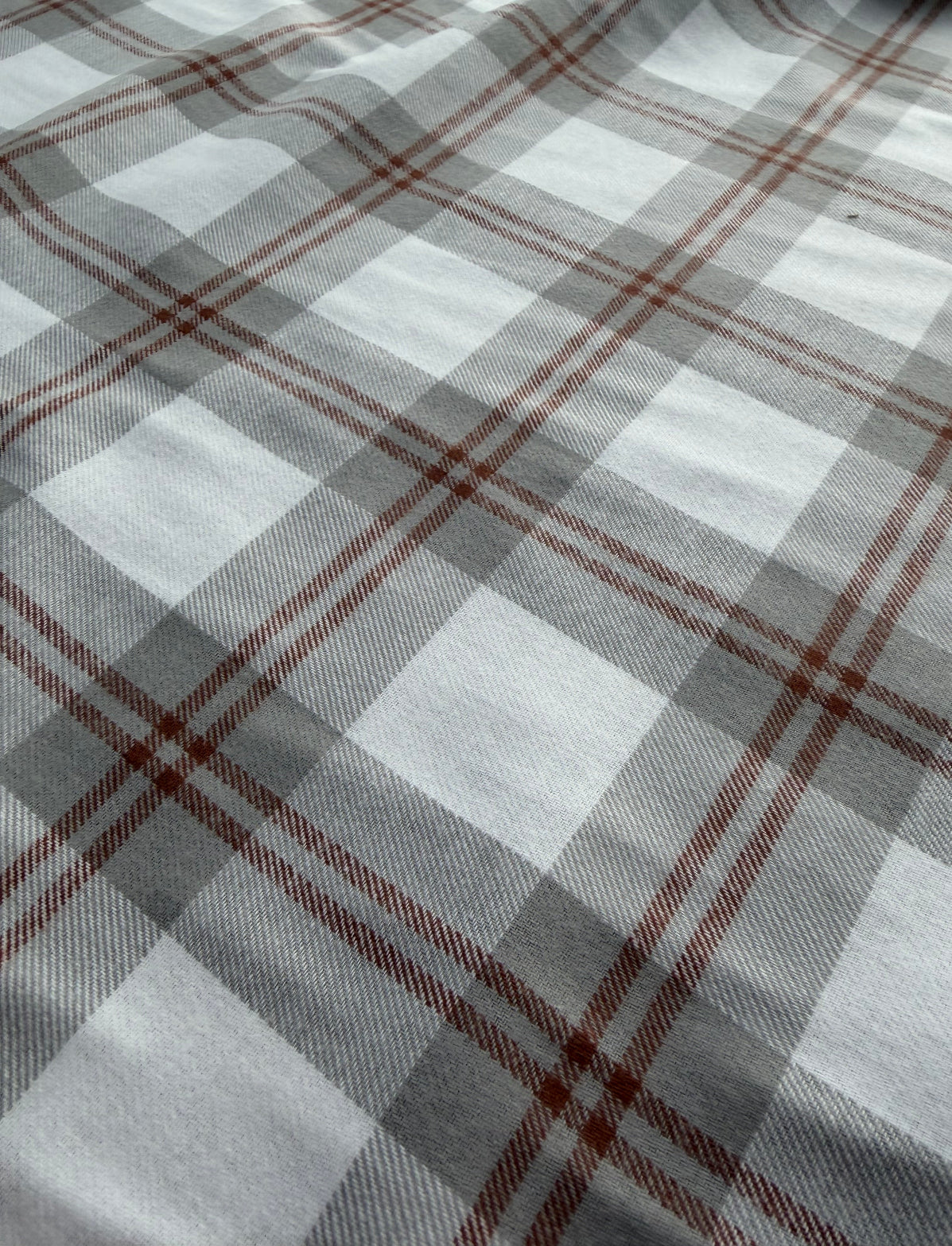 Flanela leve Xadrez - R$ 59,90/metro