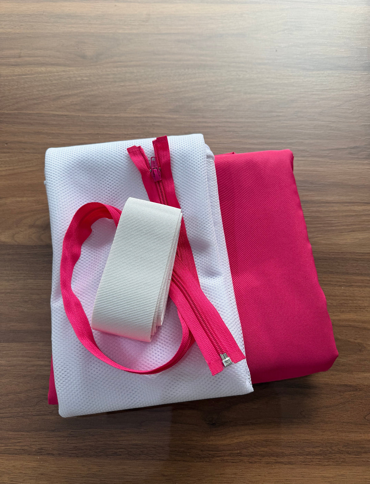 Kit Jaqueta Corta Vento Rosa - R$ 99,00