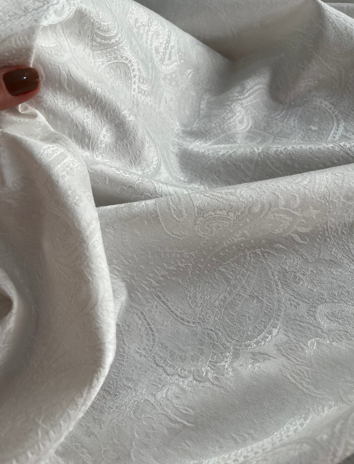 Jacquard Cashmere Branco - R$89,90/metro