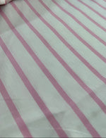 Camisaria 100% algodão Egípcio Branco/Rosa