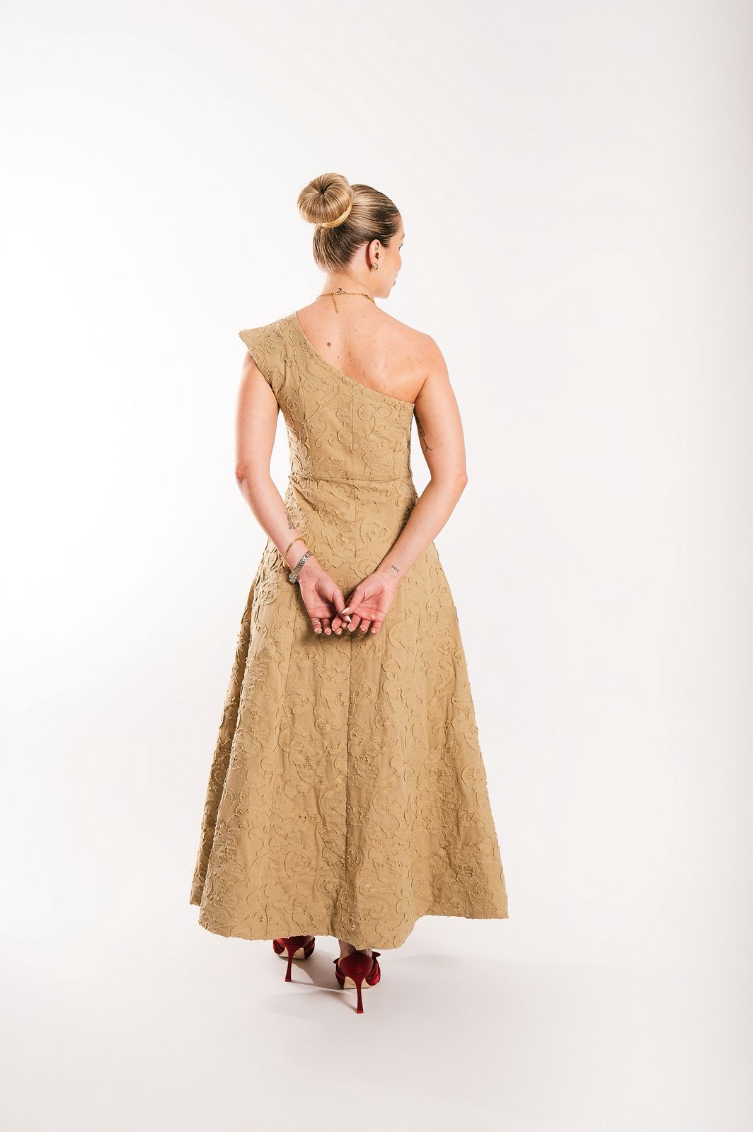 Algodão bordado Capuccino - R$ 79,90