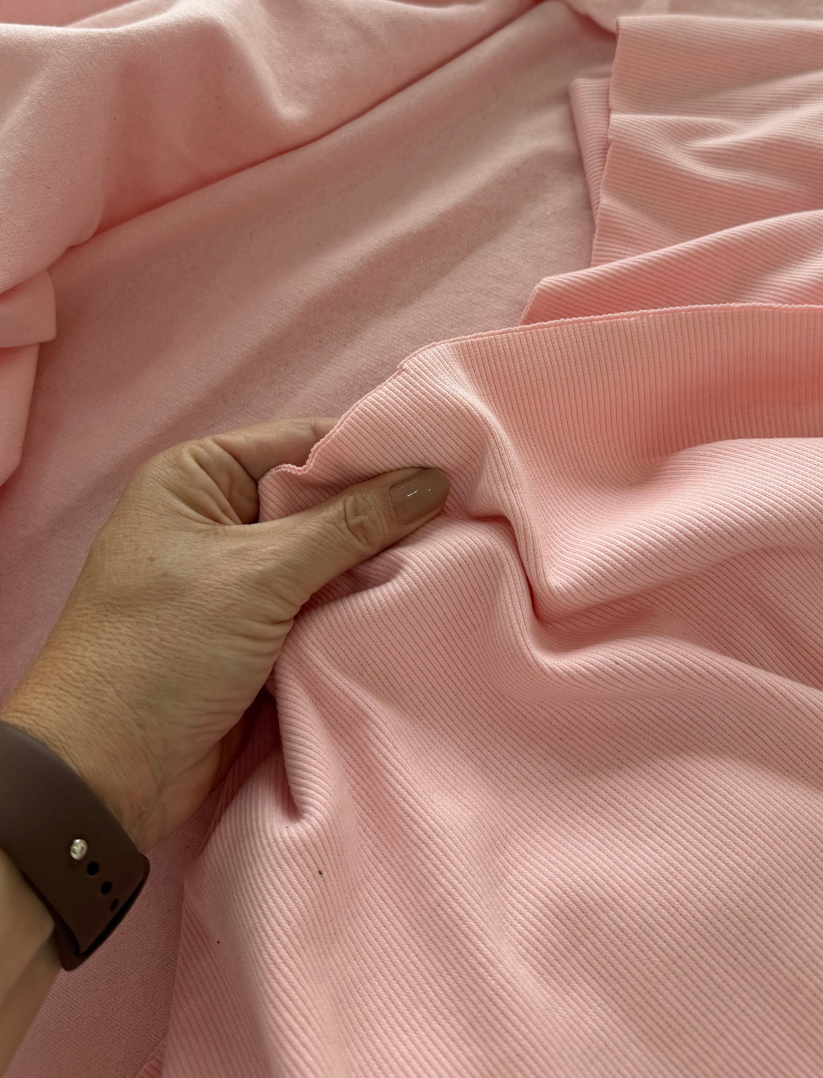 Ribana Rosa Bebê - R$ 49,90/metro  atenção produto vendido de 20 em 20cm