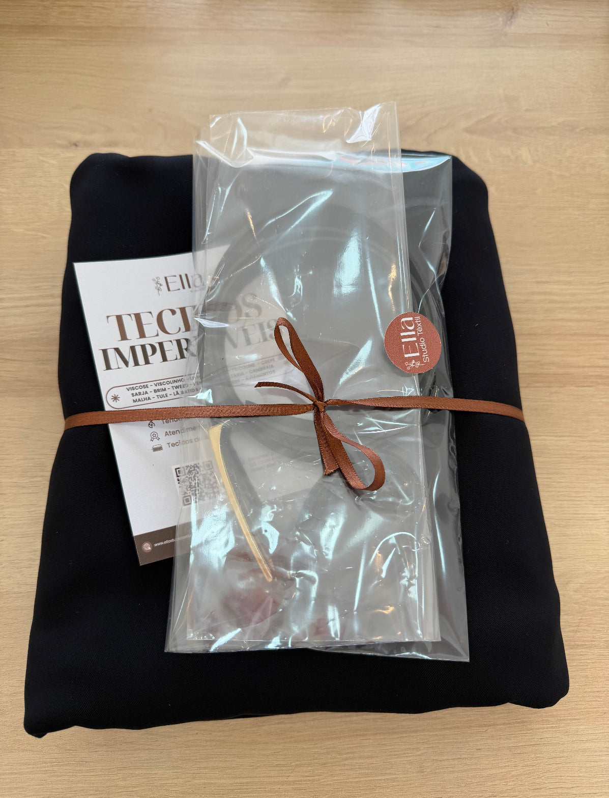 Kit Viscose Ecovero Preto- R$ 199,90