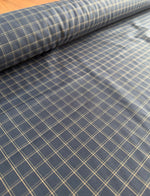 Tricoline camisaria 100% algodão egípicio Xadrez