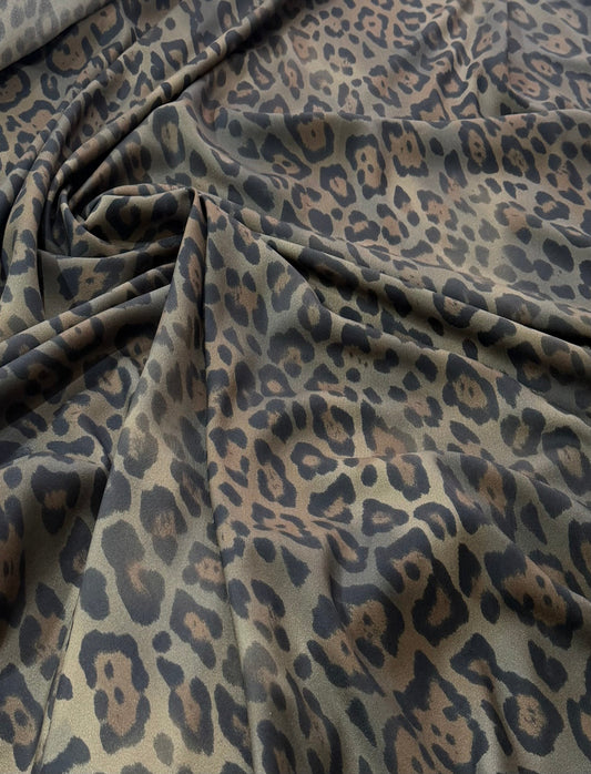 Viscose Estampada Animal Print - R$ 59,90/metro exclusiva