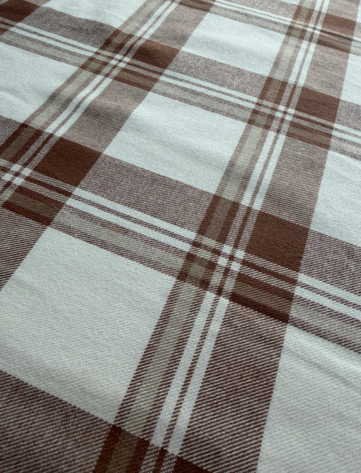 Flanela leve Xadrez - R$ 59,90/metro