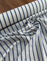 Camisaria 100% algodão Egípcio Branco/Azul