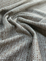 Tweed 100% Algodão Marrom