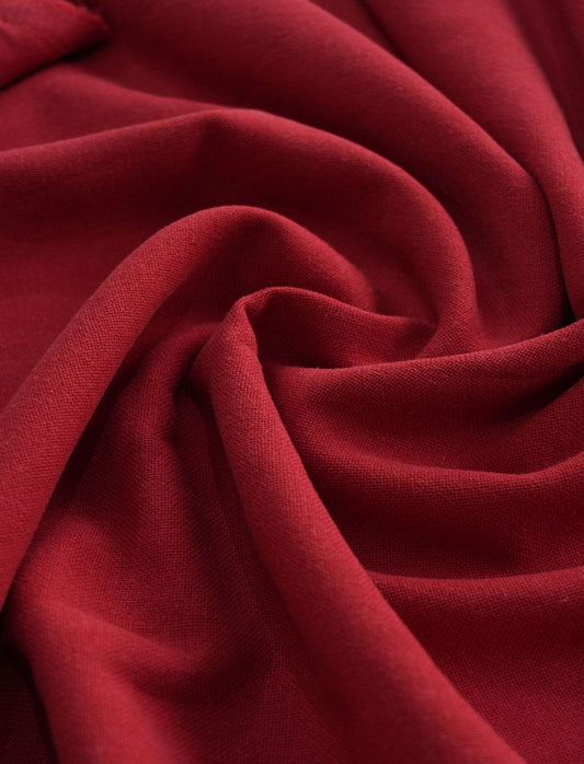 Linho com viscose encorpado Vermelho - R$ 69,90/metro