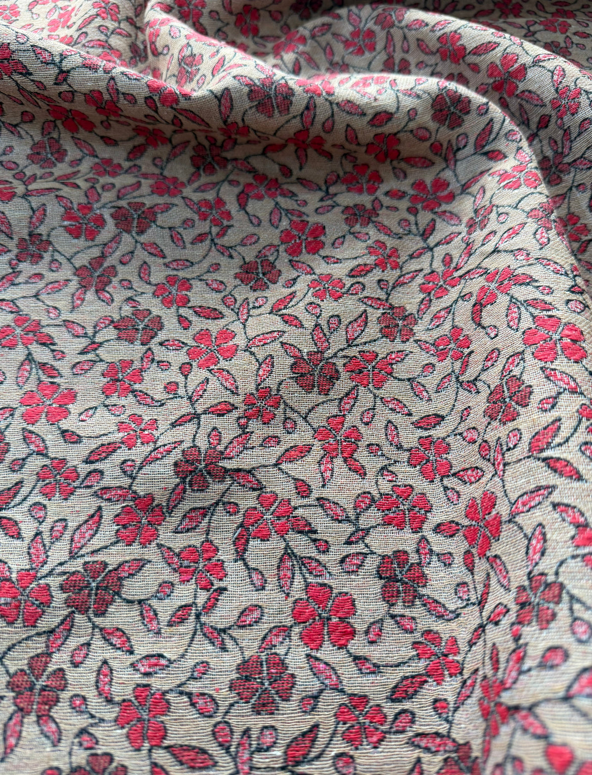 Jacquard home DECOR floral - R$ 59,90/metro