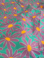 Sarja Estampada Floral com Elastano