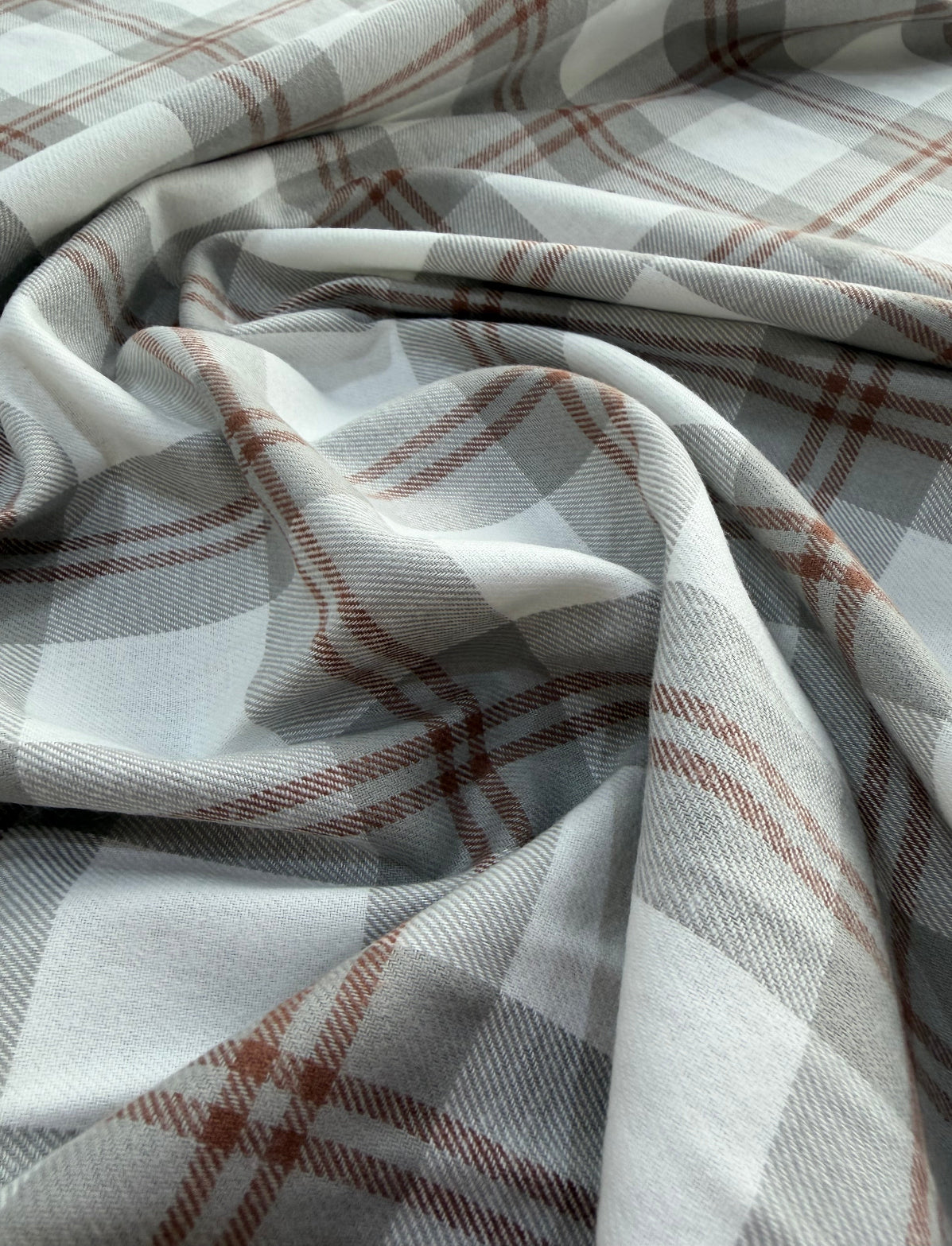 Flanela leve Xadrez - R$ 59,90/metro