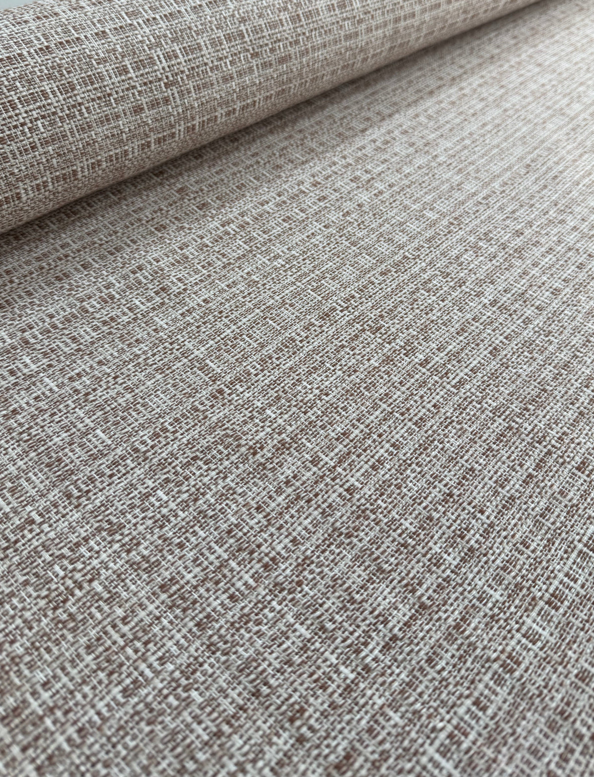 Tweed 100% Algodão Marrom